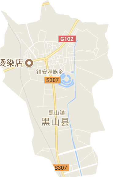 黑山街道电子地图