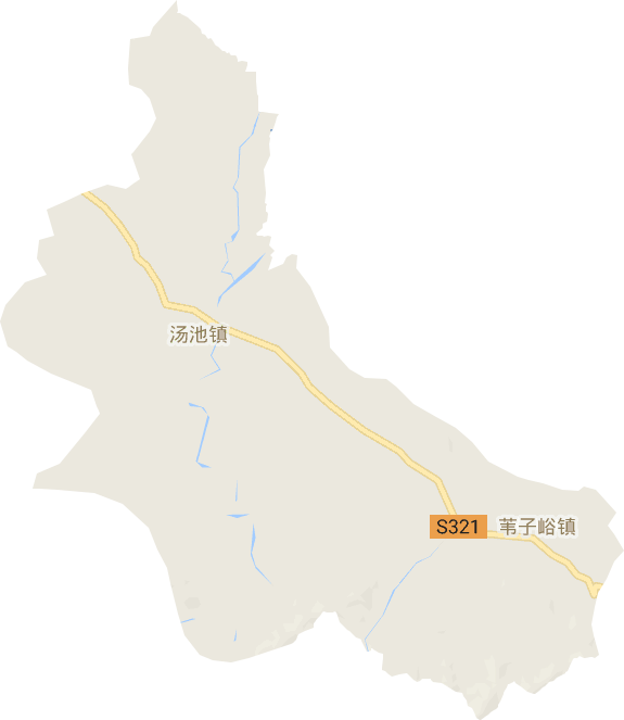 汤池镇电子地图