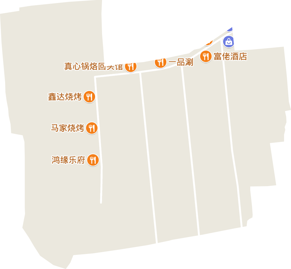 六台街道电子地图