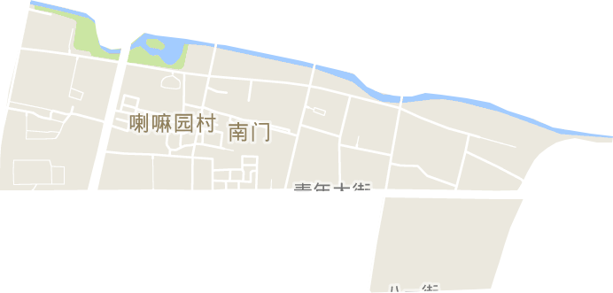 南门街道电子地图