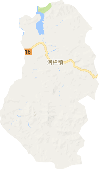 河栏镇电子地图