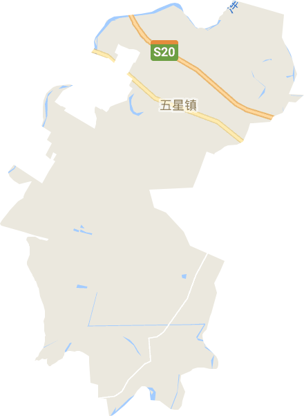 五星镇电子地图