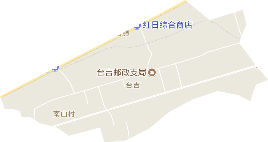 台吉街道电子地图