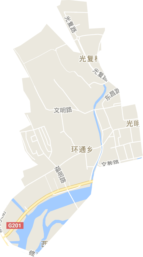 光明街道电子地图