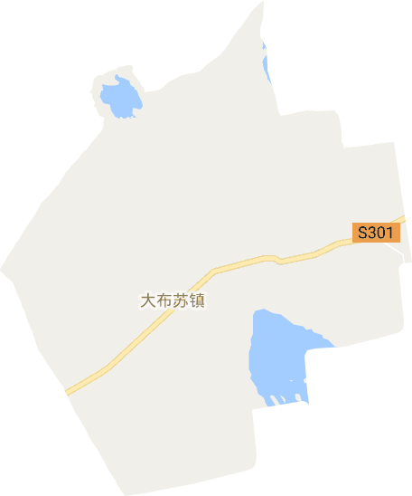 大布苏镇电子地图