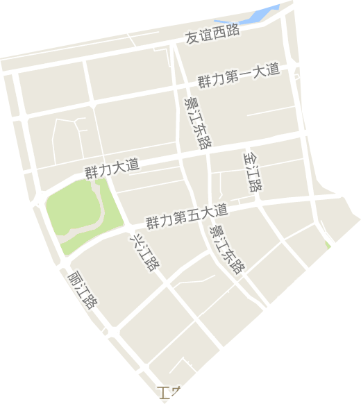 工农街道电子地图