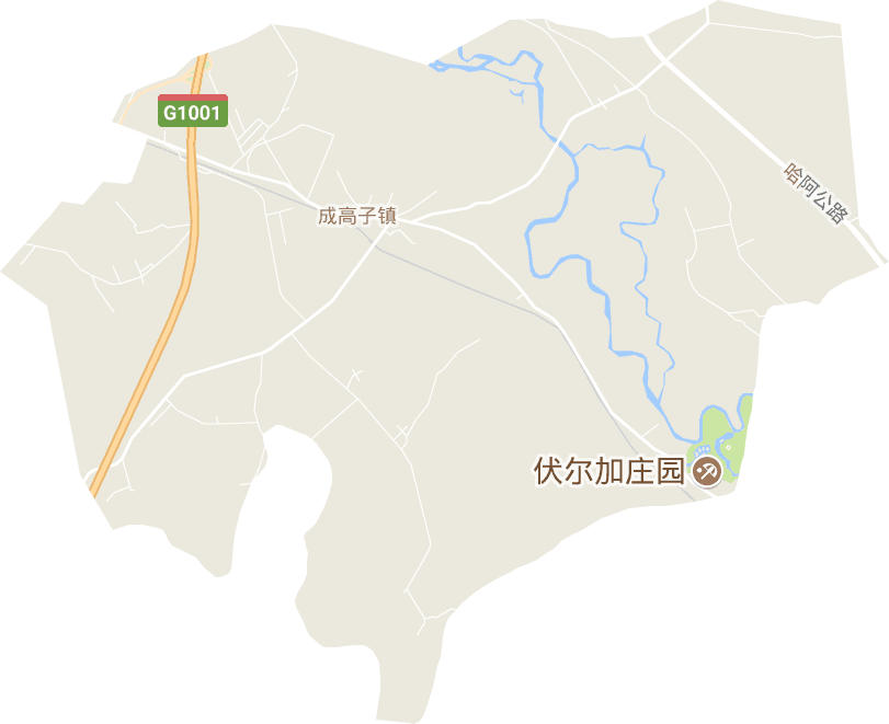 成高子镇电子地图