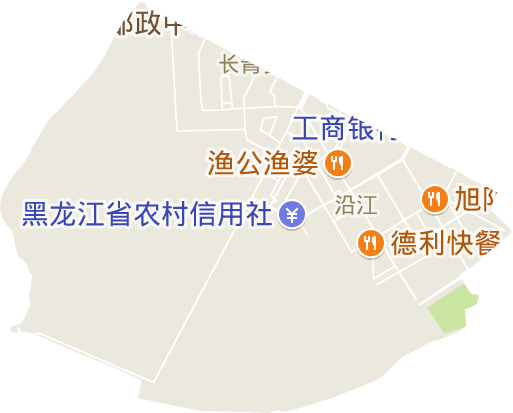 沿江街道电子地图