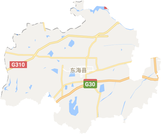 东海县电子地图