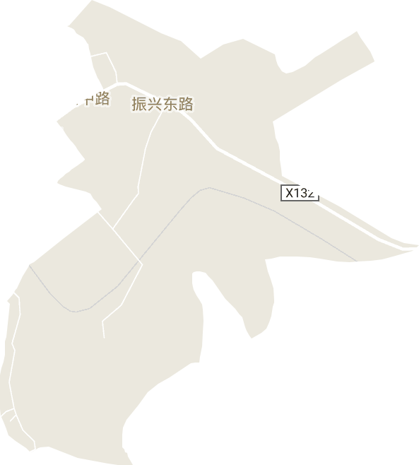 振兴东路街道电子地图