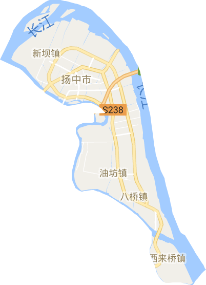 扬中市电子地图