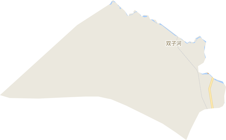 双子河街道电子地图