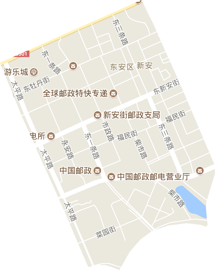 新安街道电子地图