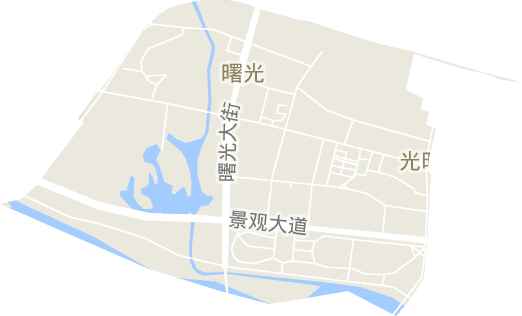 曙光街道电子地图