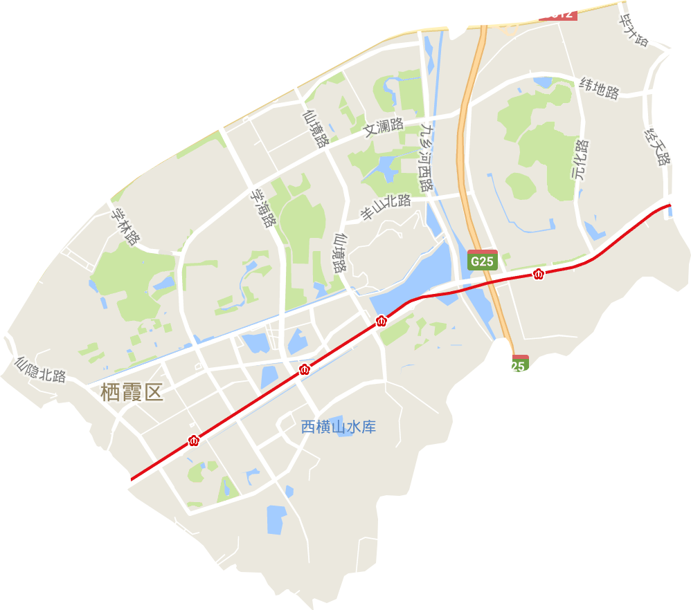 仙林街道电子地图