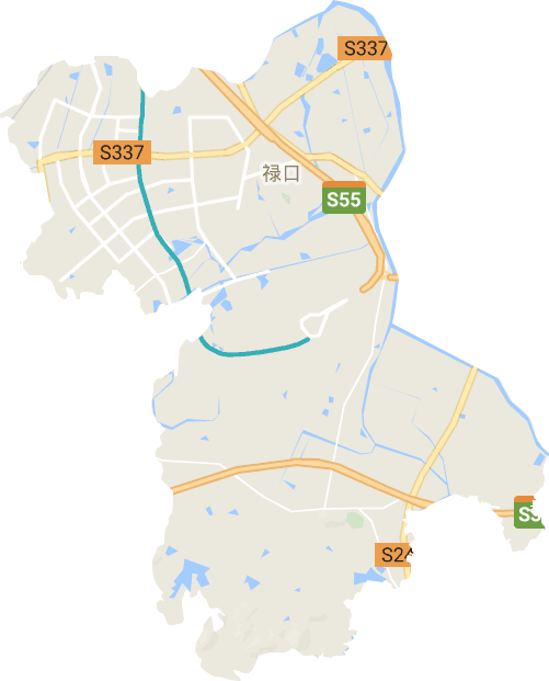      禄口街道电子地图高清版大图