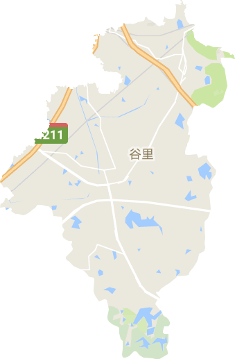 谷里街道电子地图