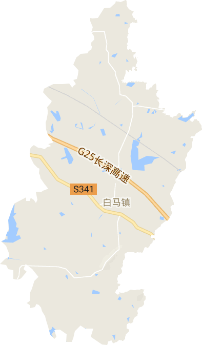 白马镇电子地图