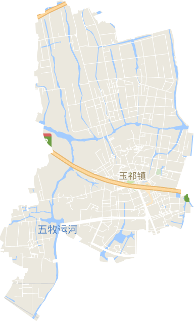 玉祁街道电子地图