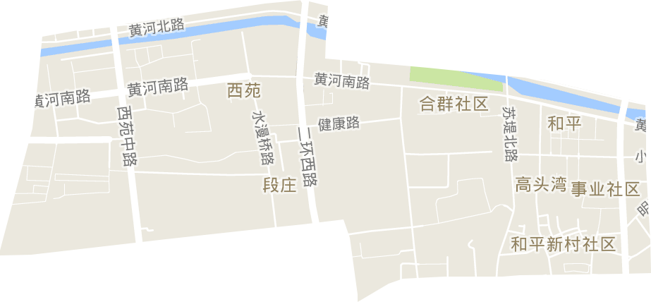 和平街道电子地图