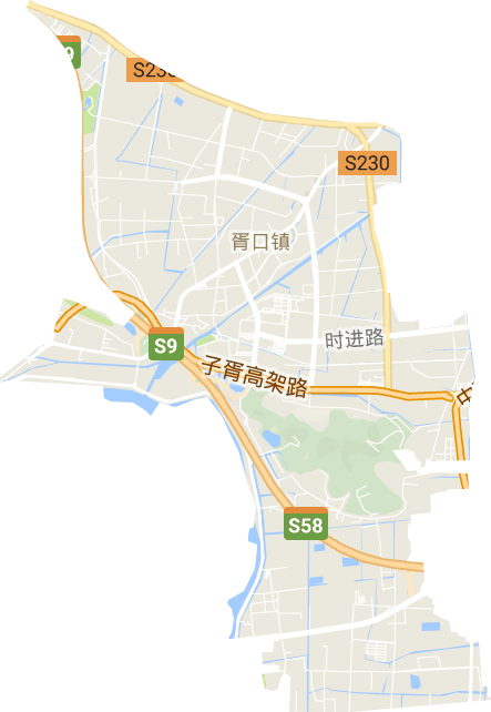 胥口镇电子地图