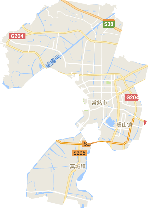 虞山镇电子地图