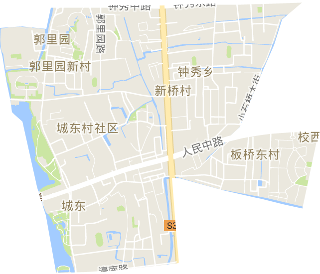 城东街道电子地图