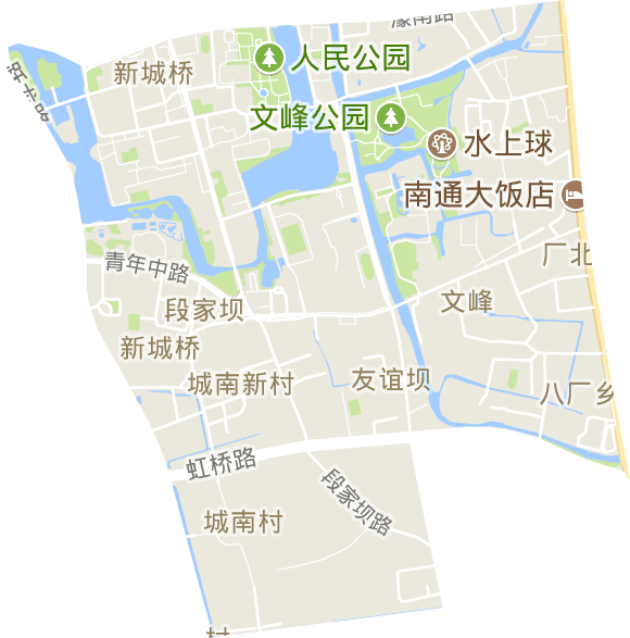 新城桥街道电子地图