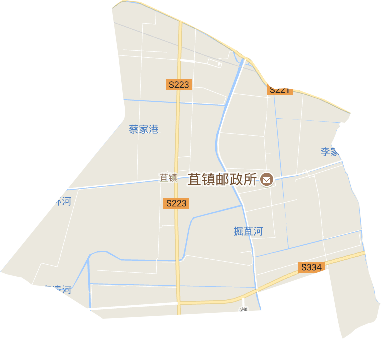 苴镇电子地图