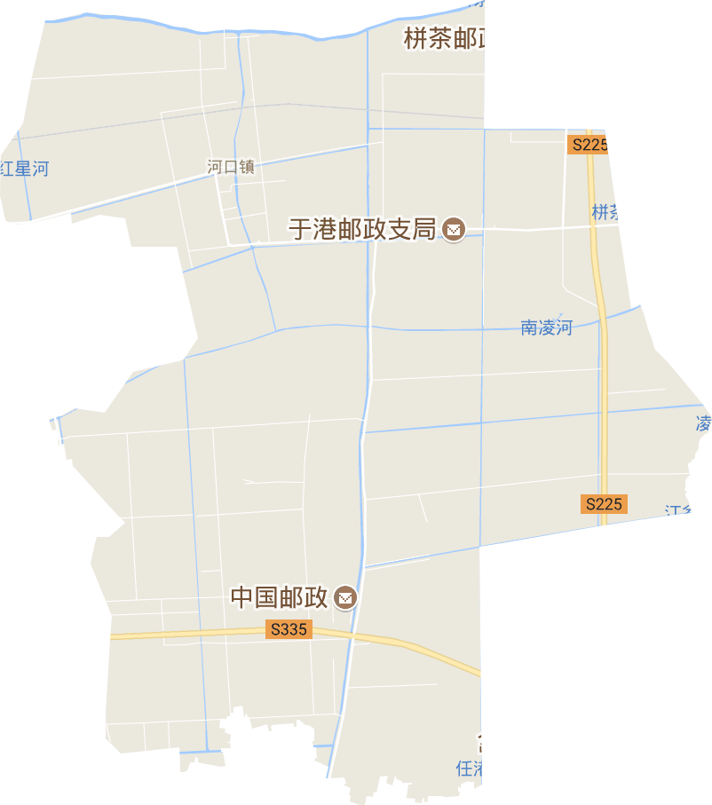 河口镇电子地图