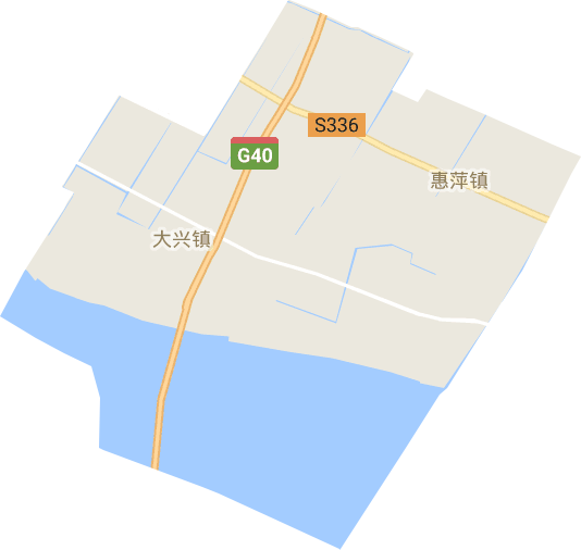 惠萍镇电子地图