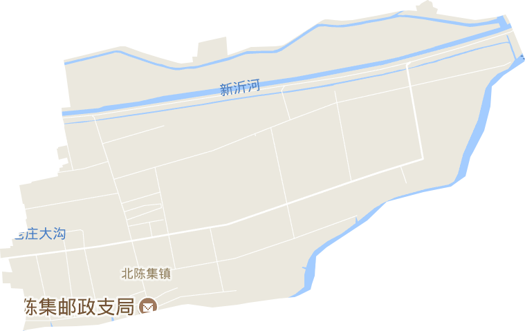 北陈集镇电子地图