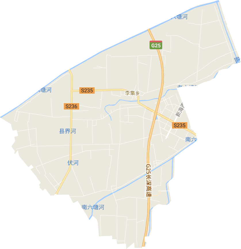 李集乡电子地图