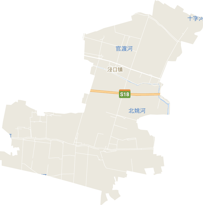泾口镇电子地图