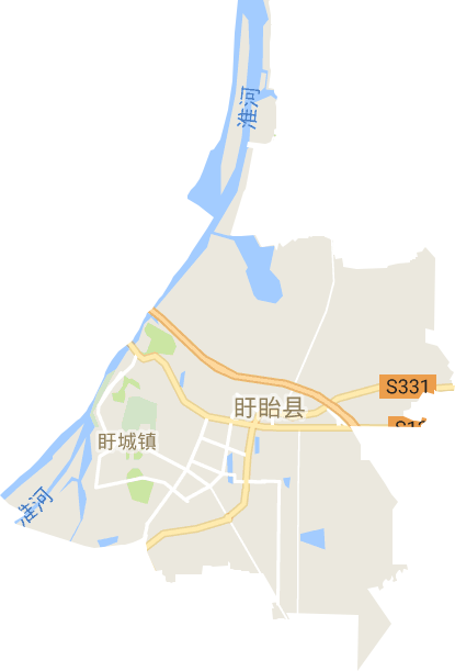 盱城镇电子地图
