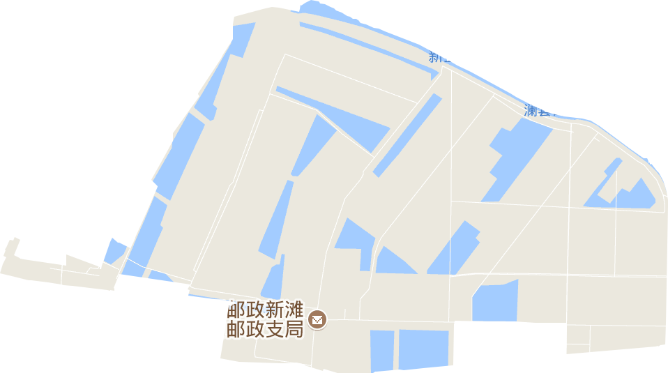 新滩盐场电子地图