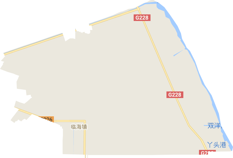 临海镇电子地图