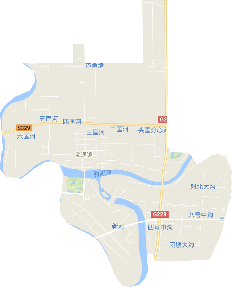 海通镇电子地图