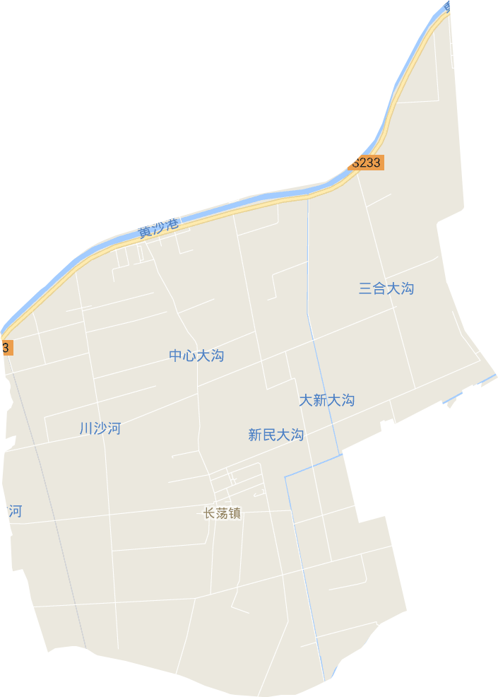 长荡镇电子地图