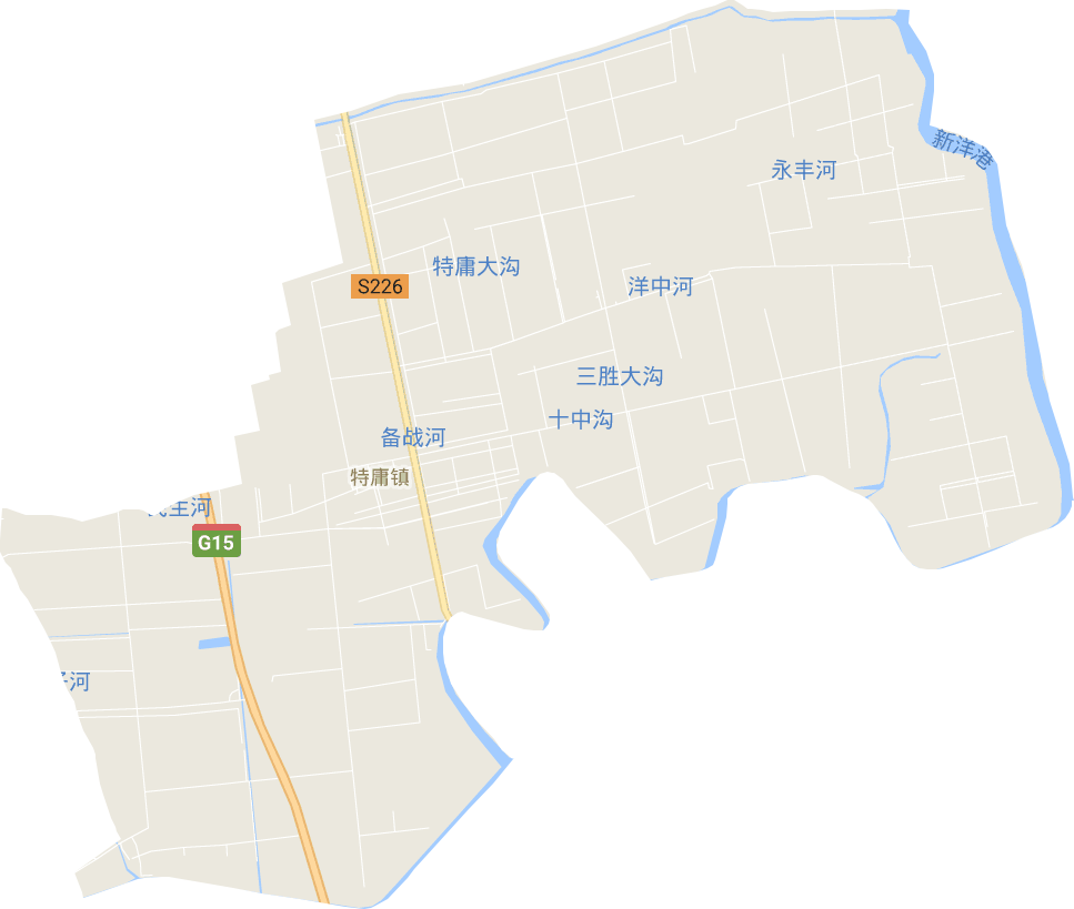 特庸镇电子地图