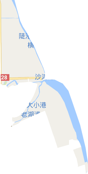 射阳港经济区电子地图