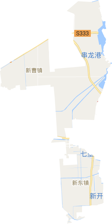弶港镇电子地图