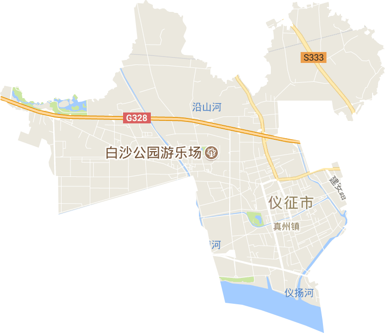 真州镇电子地图