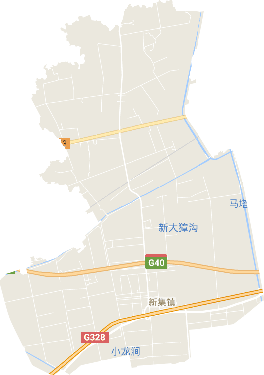 新集镇电子地图