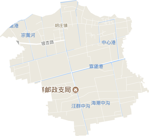 胡庄镇电子地图