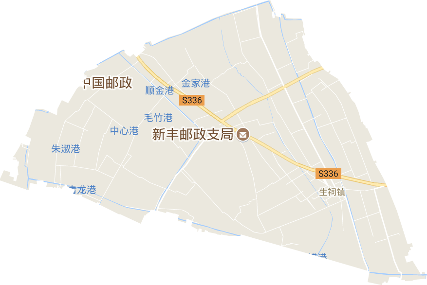 生祠镇电子地图