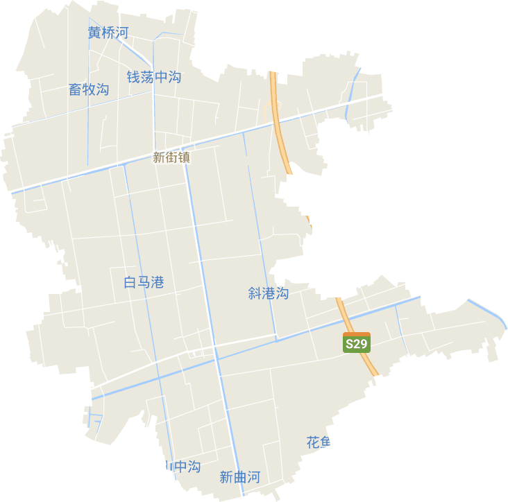 新街镇电子地图