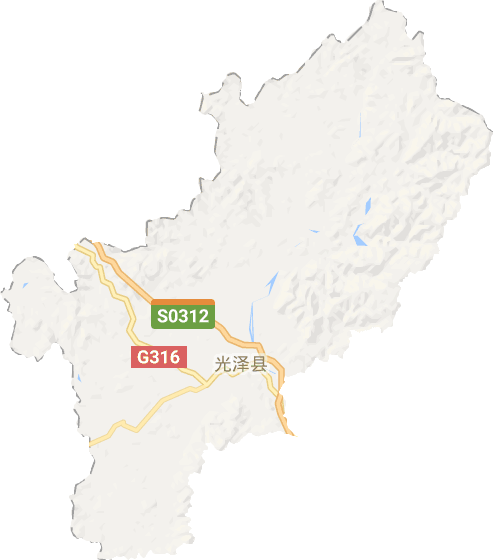 光泽县高清电子地图