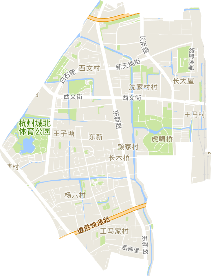 东新街道电子地图