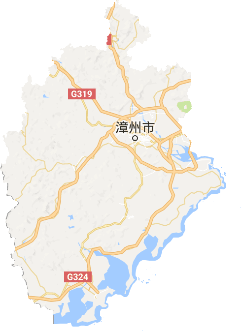漳州市电子地图高清版大图